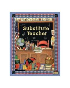Teacher Created Resources Susan Winget Substitute Teacher Pocket Folders, Pack Of 10