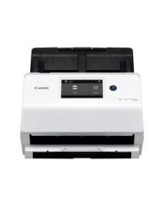 Canon imageFORMULA R50 Office - Document scanner - Contact Image Sensor (CIS) - Duplex - Legal - 600 dpi - up to 40 ppm (mono) / up to 40 ppm (color) - ADF (60 sheets) - up to 4000 scans per day - USB, Wi-Fi