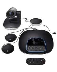 Logitech GROUP Video Conferencing System Plus Expansion Mics - 1920 x 1080 Video (Content) - 30 fps - USB