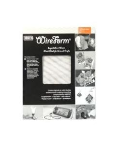 Amaco WireForm Metal Mesh, Aluminum, Woven Contour Mesh, 1/16in Pattern, 16in x 20in Sheets, Pack Of 3