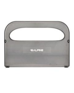 Alpine Toilet Seat Cover Dispenser, 8-1/4inH x 3-3/8inW x 2-1/4inD, Black
