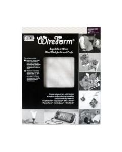 Amaco WireForm Metal Mesh, Aluminum, Woven Sparkle Mesh, 1/8in Pattern, 16in x 20in Sheets, Pack Of 3
