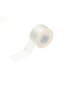 Medline Caring Cloth Silk Adhesive Tape, 1in x 10 Yd., White, Box Of 12