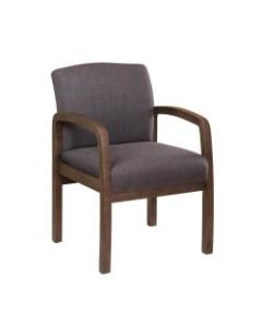 Boss NTR Guest Chair, Slate Gray/Brown/Gray