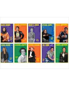 Scholastic Teachers Friend Stars Of STEAM Bulletin Board Set, Grades 3 - 6