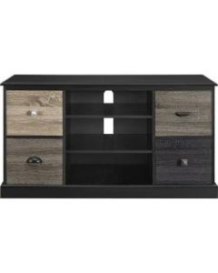 Ameriwood Home Blackburn TV Console For 50in Flat-Screen TVs, Black