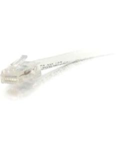 C2G 10ft Cat6 Non-Booted Unshielded (UTP) Network Patch Cable - White - 10 ft Category 6 Network Cable for Network Device, Computer - First End: 1 x RJ-45 Male Network - Second End: 1 x RJ-45 Male Network - Patch Cable - White