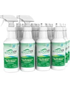 Diversey Restorox 1-Step Disinfectant Cleaner And Deodorizer, 32 Oz, Carton Of 12 Bottles