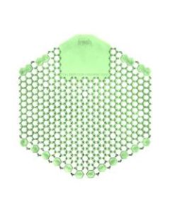 Fresh Products Wave 3-D Urinal Screens, 7in, Herbal Mint Scent, Light Green, Pack Of 60 Urinal Screens