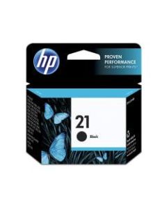 HP 21 Black Original Ink Cartridge, C9351AN