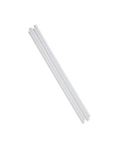 Unwrapped Paper Straws, 8in, White, Case Of 600 Straws