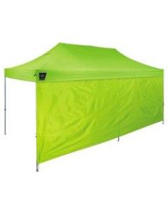 Ergodyne SHAX 6097 Pop-Up Tent Sidewalls, 10ft x 20ft, Lime