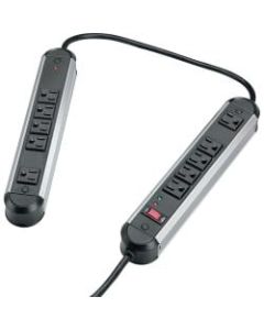 Fellowes Ten-Outlet Metal Split Surge Protector