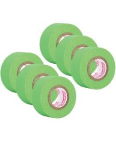 Mavalus Tape, 1in x 324in, Green, Pack Of 6