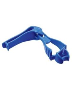 Ergodyne Squids 3405 Glove Grabbers With Belt Clips, Blue, Pack Of 6 Grabbers