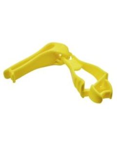 Ergodyne Squids 3405 Glove Grabbers With Belt Clips, Lime, Pack Of 6 Grabbers