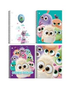 Inkology Spiral Notebooks, 8in x 10-1/2in, College Ruled, 140 Pages (70 Sheets), Hatchlings, Pack Of 12 Notebooks