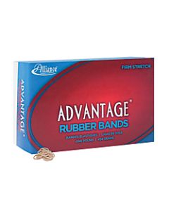 Alliance Advantage Rubber Bands, Size 8, 7/8in x 1/16in, Natural, Box Of 5200