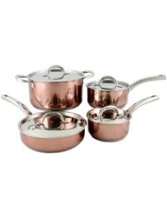 Oster Cookware Set, Brookfield 8-Piece, Copper