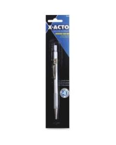 X-Acto X3209 Retractable Blade Knife - Retractable, Pocket Clip, Lightweight - Carbon Steel - Aluminum - 1 Each