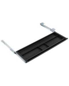 Mount-It! Under Desk Pencil Drawer, 2inH x 21-1/4inW x 5-5/8inD, Black