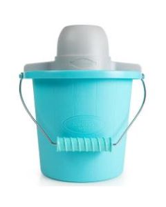 Nostalgia Electrics 4-Qt Electric Ice Cream Maker With Easy-Carry Handle, Blue