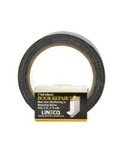 Lineco Spine Repair Tape, 2in x 540, Black