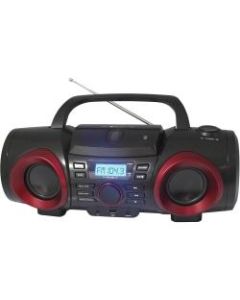 Naxa MP3/CD Boombox with Bluetooth - 1 x Disc - 3.20 W - CD-DA, MP3 - Auxiliary Input