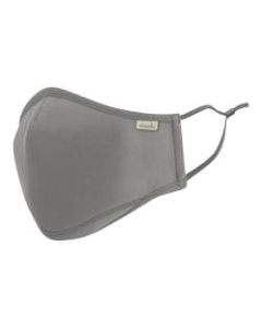 Moshi OmniGuard Safety Mask - Recommended for: Face - 5-layered, Anti-bacterial, Long Lasting, Washable, Reusable, Adjustable, Earloop Style Mask, Comfortable, Breathable, Water Resistant, Cushioned, .. - Medium Size - Space Gray