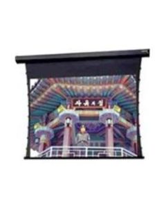 Da-Lite Tensioned Cosmopolitan Series - Projection screen - ceiling mountable, wall mountable - motorized - 120 V - 159in (159.1 in) - 16:9 - Da-Mat - black