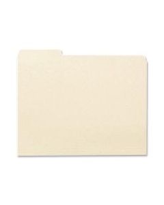 Earthwise By Oxford File Folders, Letter Size, 1/3 Cut, 100% Recycled, Manila, Box Of 100