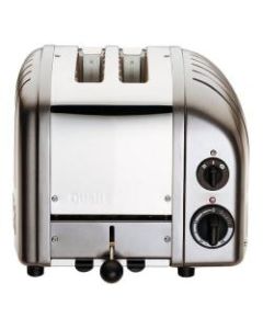 Dualit NewGen Extra-Wide Slot Toaster, 2-Slice, Metallic Charcoal