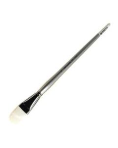 Silver Brush Silverwhite Series Long-Handle Paint Brush, Size 16, Filbert Bristle, Synthetic, Multicolor