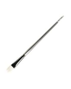 Silver Brush Silverwhite Series Long-Handle Paint Brush, Size 12, Filbert Bristle, Synthetic, Multicolor