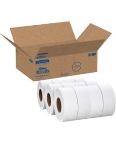 Scott Essential Extra Soft JRT Bathroom Tissue - 3.55in x 750 ft - White - For Bathroom - 12 / Carton