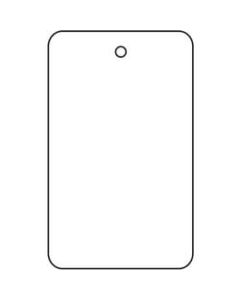 Office Depot Brand Garment Tags, 1 3/4in x 2 7/8in, 100% Recycled, White, Case Of 1,000