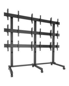 Viewsonic WMK-075 Display Cart - 100 lb Capacity - 6 Casters - TAA Compliant