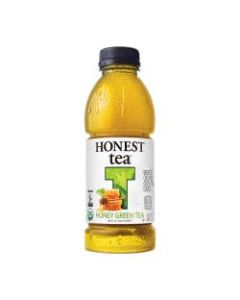 Honest Tea Honey Green Tea, 16.9 Oz, Carton Of 12