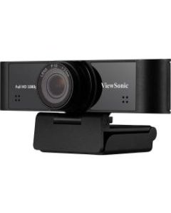 Viewsonic Webcam - 2.1 Megapixel - 30 fps - Black - USB 2.0 - 1920 x 1080 Video - Microphone - Monitor, Digital Signage Display