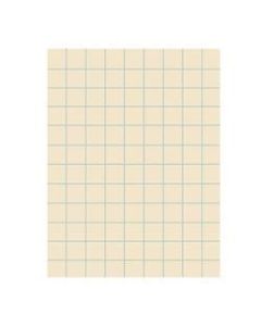 Pacon Quadrille-Ruled Heavyweight Drawing Paper, 1in Squares, Manila, Pack Of 500 Sheets