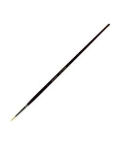 Silver Brush Silverstone Series Paint Brush 1100, Size 2, Round Bristle, Hog Hair, Maroon