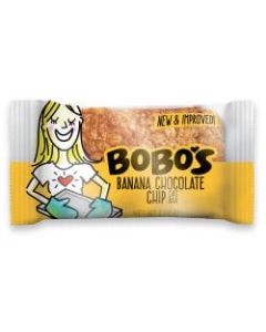 BoBos Oat Bars, Banana Chocolate Chip, 3.5 Oz, Box of 48 Bars