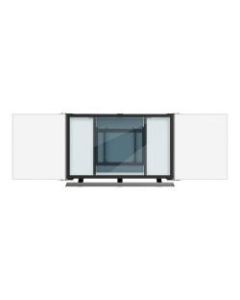 BalanceBox - Whiteboard wing - 31.85 in x 38.23 in - enamel steel - white - anodized aluminum frame (pack of 4)