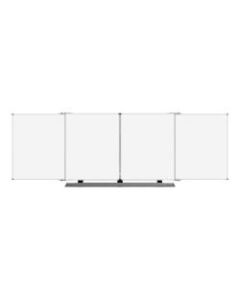 BalanceBox - Whiteboard wing - 36.02 in x 43.5 in - enamel steel - white - anodized aluminum frame (pack of 4)
