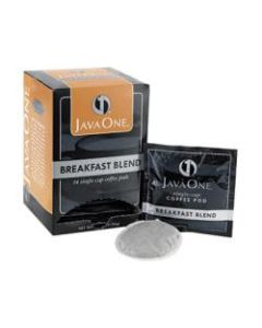 Java One Single-Serve Coffee Pods, Breakfast Blend, Carton Of 14
