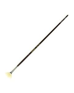 Silver Brush Silverstone Series Paint Brush 1104, Size 2, Fan Bristle, Hog Hair, Maroon