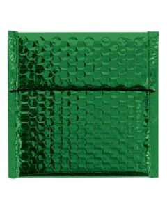 Office Depot Brand Glamour Bubble Mailers, 6-3/4inH x 7inW x 3/16inD, Green, Case Of 72 Mailers