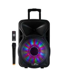 BeFree Sound Bluetooth Portable Party PA Speaker, Black