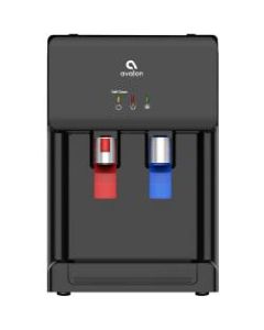 Avalon Countertop Self Cleaning Bottleless Water Cooler Water Dispenser - Hot & Cold Water, NSF Certified Filter- UL/Energy Star Approved- Black