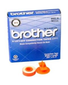Brother 3015 Lift-Off Tapes, Pack Of 6